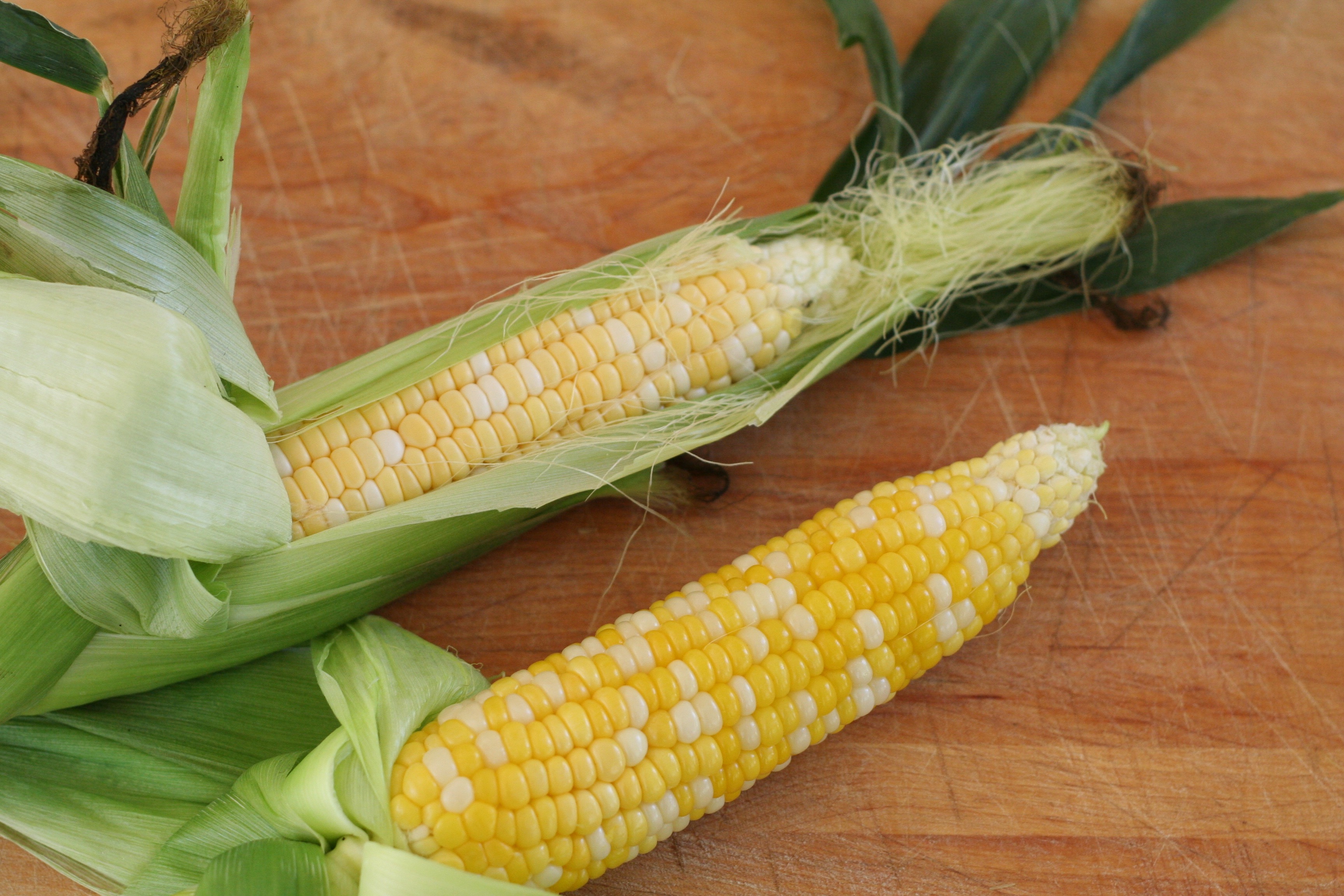 Microwaved Corn