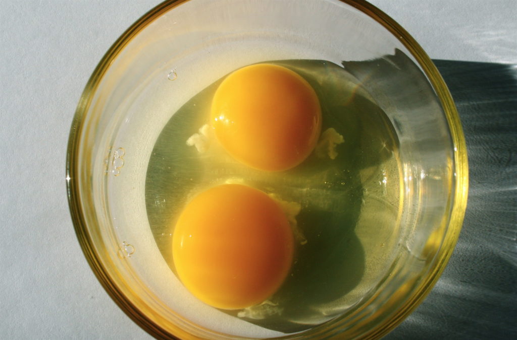 2 fresh eggs