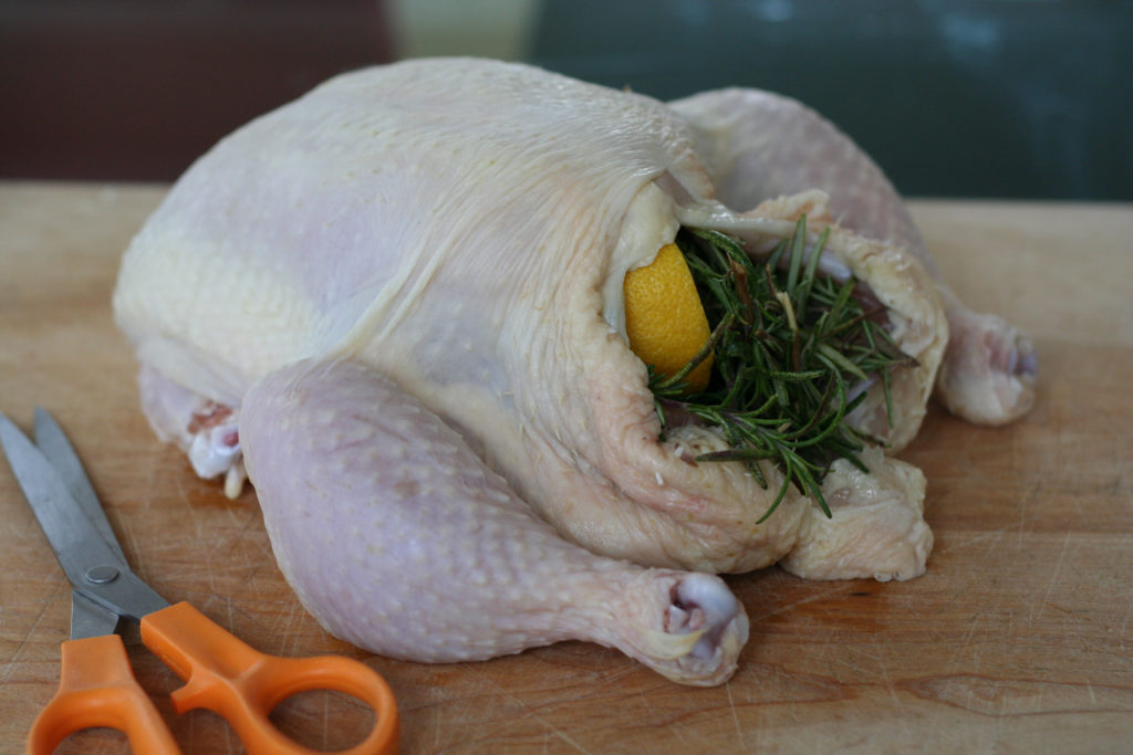 Chicken Stuffed with Rosemary & Lemon