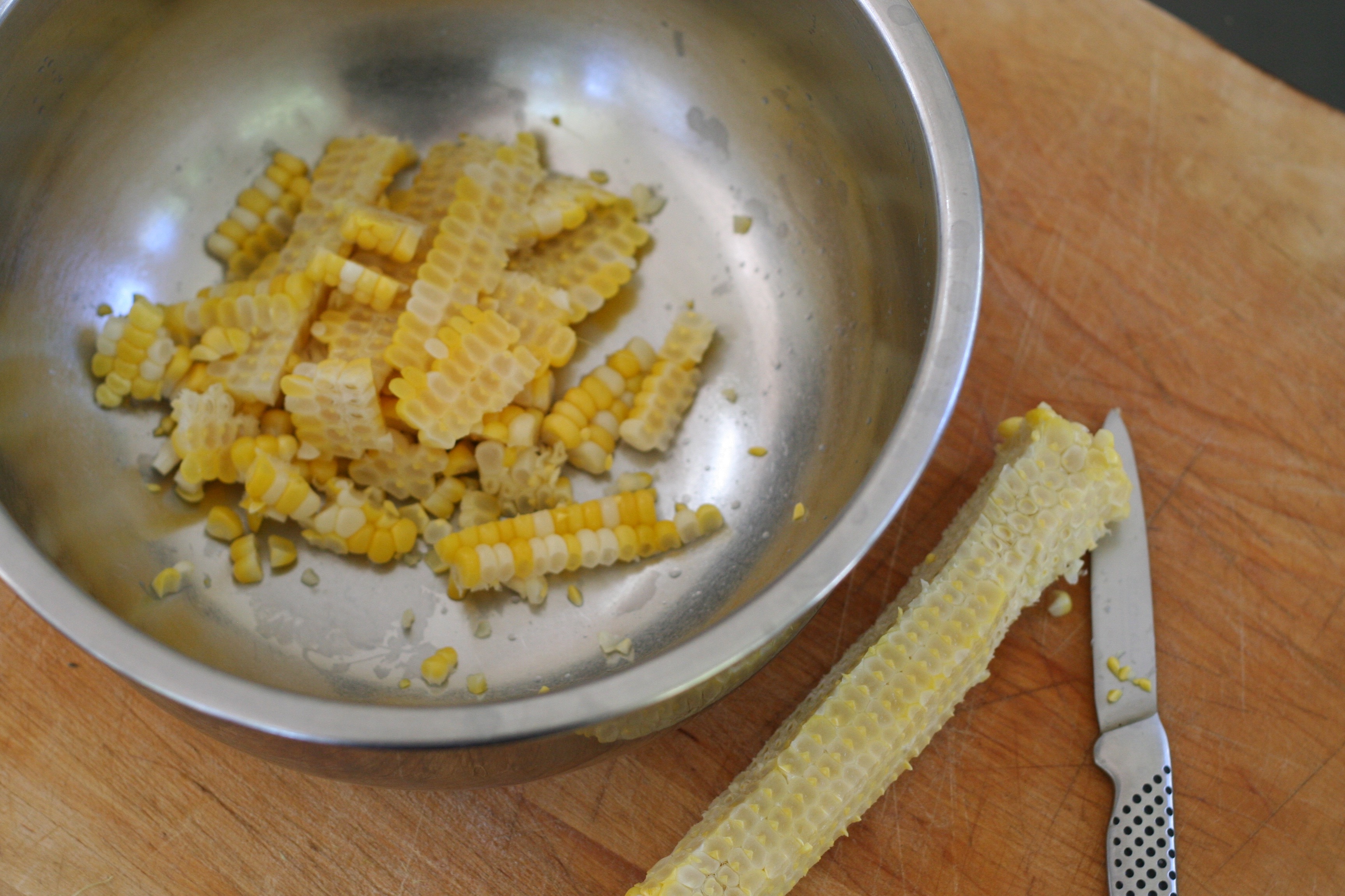 Corn Cut From The Cob